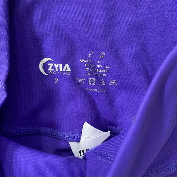 Zyia Purple Ascend Leggings - Picture 3 of 4